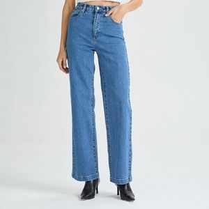 abrand high and wide jeans